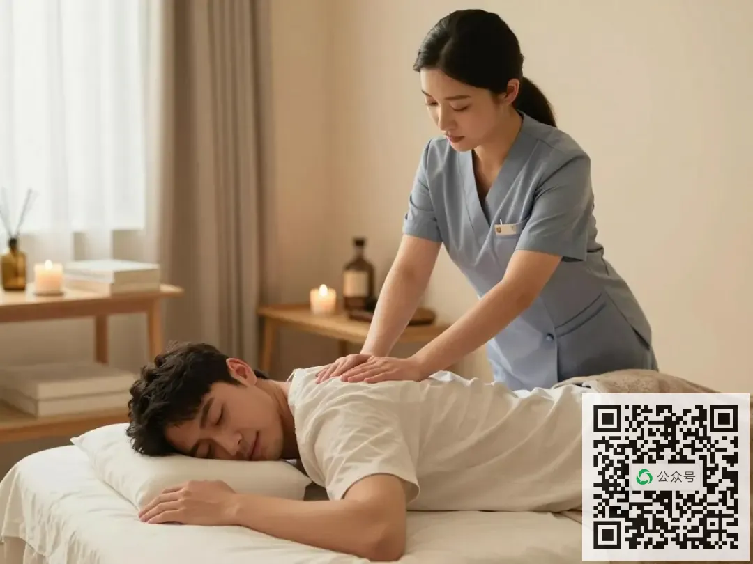 大腿外侧敲到发热，摩耶同城上门按摩教你正确胆经疏通法